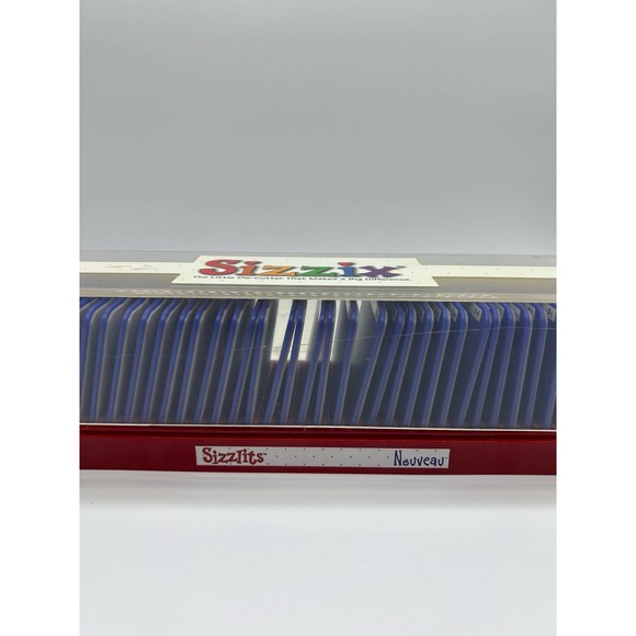 Sizzix Office Sizzix Sizzlits Nouveau Font Die Cutting Letters